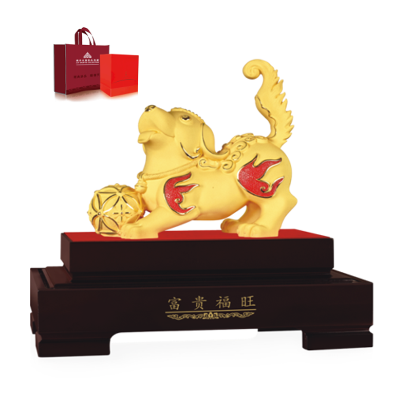 金贵福旺摆件